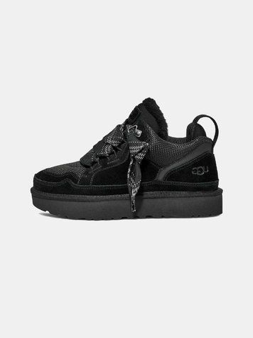 Угги на платформі UGG Lowmell Sneaker Black 18714-Чорний-37 фото