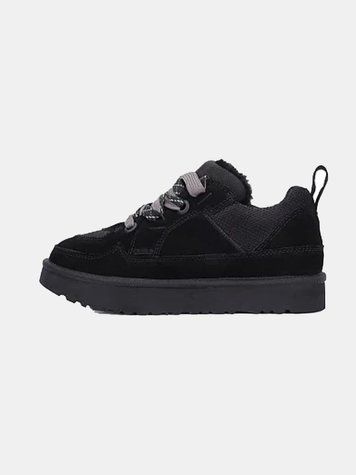 UGG Lo Lowmel Sneaker Black FUR 22624-Чорний-36 фото