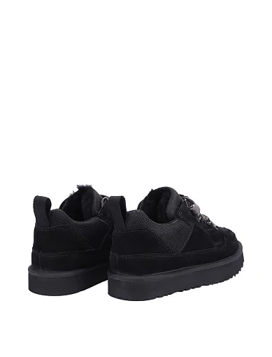 UGG Lo Lowmel Sneaker Black FUR 22624-Чорний-36 фото