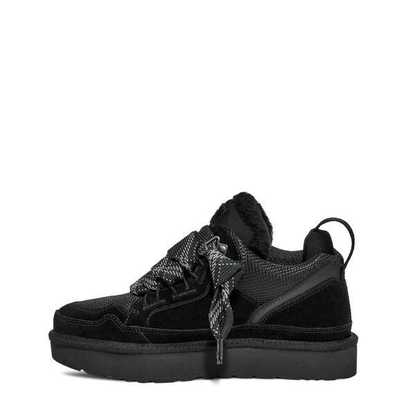 Угги на платформі UGG Lowmell Sneaker Black 18714-Чорний-37 фото