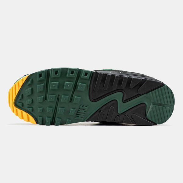 Кросівки Nike Air Max 90 Green Black White 17726-Зелений-36 фото