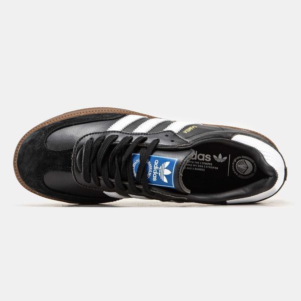 Кросівки Adidas Samba Black Gum 08027-Чорний-36 фото