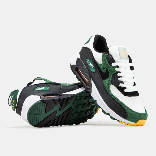 Кросівки Nike Air Max 90 Green Black White 17726-Зелений-36 фото