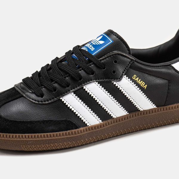 Кросівки Adidas Samba Black Gum 08027-Чорний-36 фото