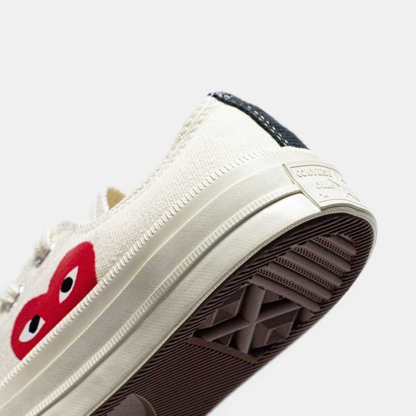 Кеди Converse CDG Low Beige 06522-Білий-36 фото