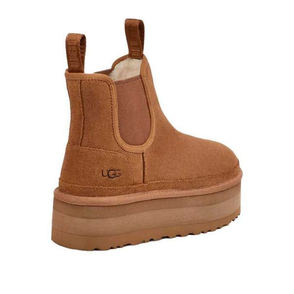 Угги UGG Neumel Chelsea Camel Platform 13969-Каштановий-38 фото