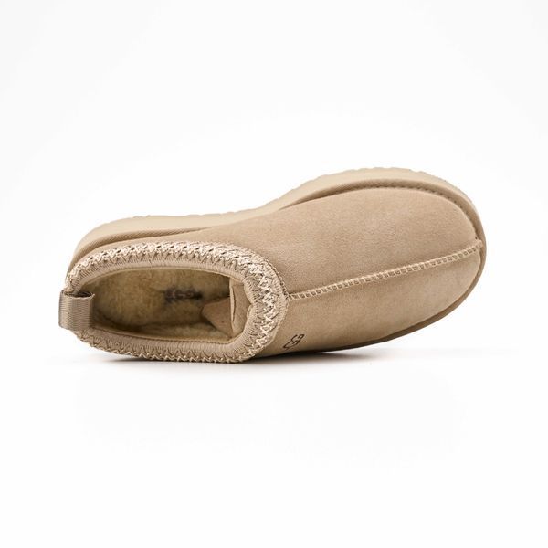 Угги на платформі UGG Tasman Beige Platform 14068-18041-Бежевий-36 фото