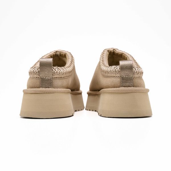 Угги на платформі UGG Tasman Beige Platform 14068-18041-Бежевий-36 фото