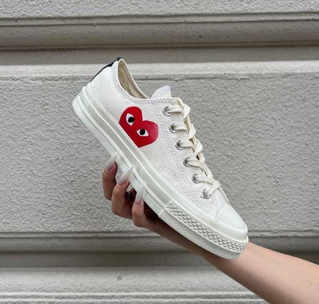 Кеди Converse CDG Low Beige 06522-Білий-36 фото