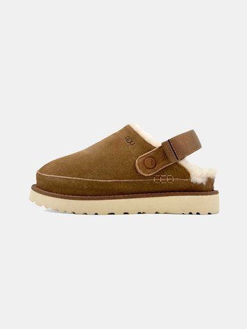 Угги на платформі UGG Goldenstar Clog Chestnut 18046-Каштановий-40 фото