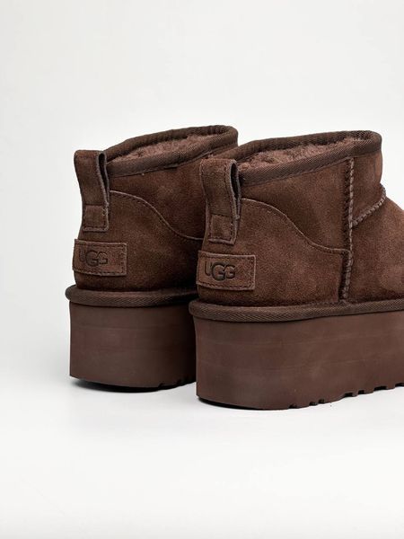 Ugg Classic Ultra Mini Platform XL Brown 19637-Коричневий-39 фото