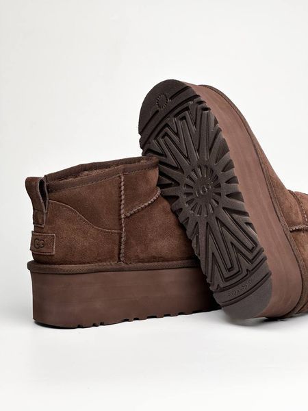 Ugg Classic Ultra Mini Platform XL Brown 19637-Коричневий-39 фото