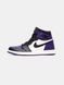 Кросівки Jordan Retro 1 Black Violet White 01692-Синій-36 фото 1