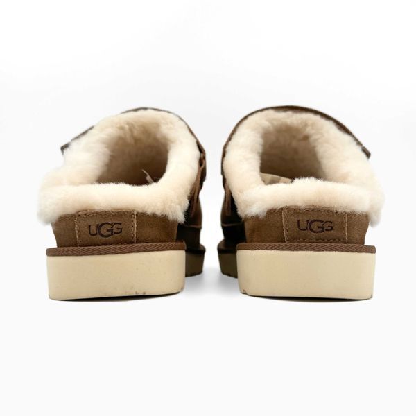 Угги на платформі UGG Goldenstar Clog Chestnut 18046-Каштановий-40 фото