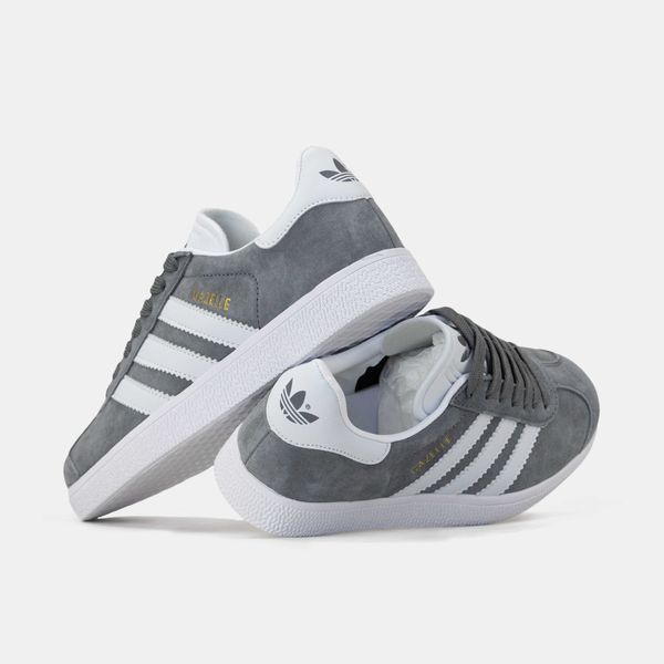 Кросівки Adidas Gazelle Grey 02365-Сірий-36 фото