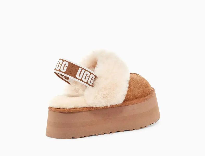 Угги на платформі UGG Funkette Platform Chestnut 14072-Каштановий-36 фото
