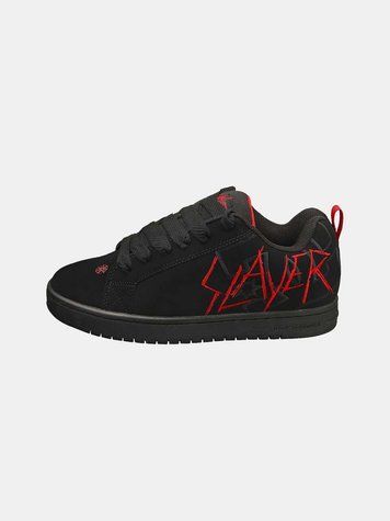 Кросівки DC х Slayer Court Graffik Black Red 17102-Чорний-37 фото