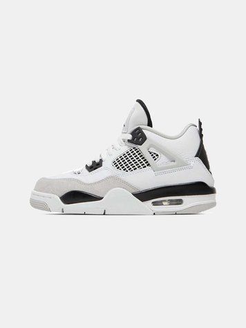 Кросівки Jordan Retro 4 White Black 09435-07781-Білий-36 фото