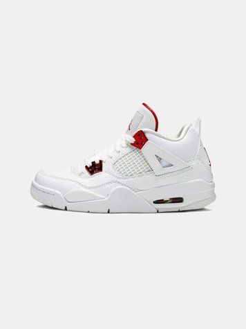 Кросівки Jordan 4 'White Red' 05422-Білий-41 фото