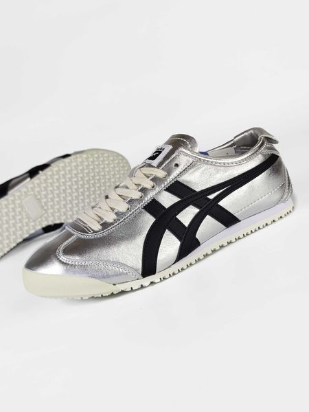 Кросівки Asics Onitsuka Tiger Mexico 66 Silver Black 17631-Сріблястий-42 фото