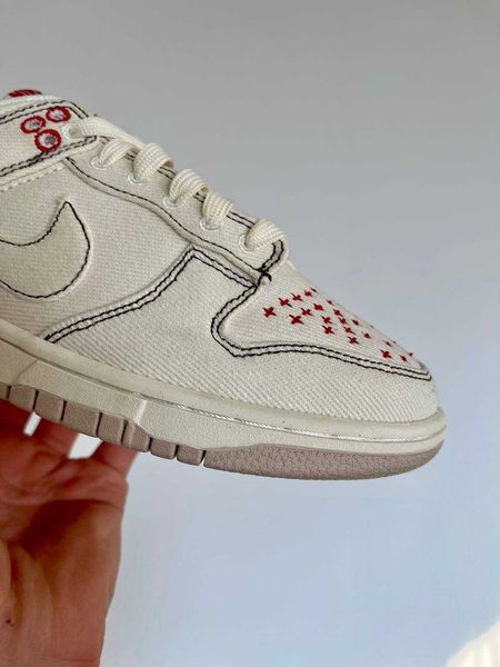 Кросівки Nike Dunk Low Sashiko Light Orewood Brown 12746-Бежевий-36 фото