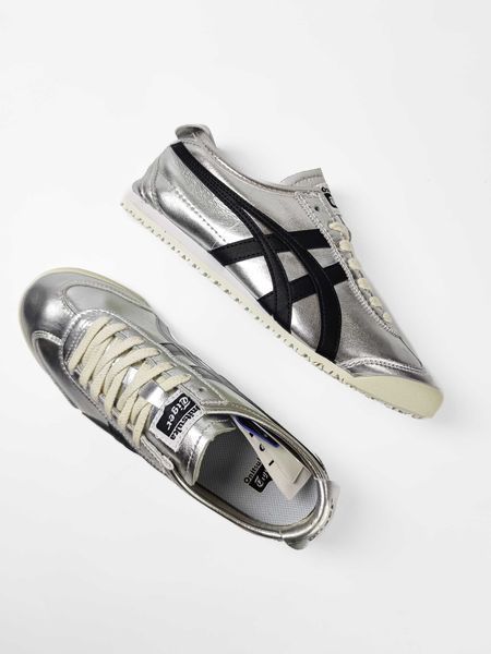 Кросівки Asics Onitsuka Tiger Mexico 66 Silver Black 17631-Сріблястий-42 фото