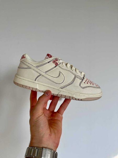 Кросівки Nike Dunk Low Sashiko Light Orewood Brown 12746-Бежевий-36 фото