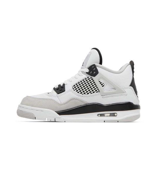 Кросівки Jordan Retro 4 White Black 09435-07781-Білий-36 фото