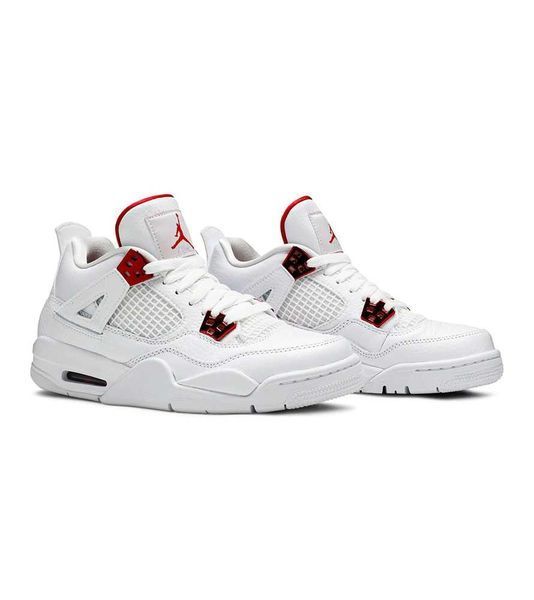 Кросівки Jordan 4 'White Red' 05422-Білий-41 фото