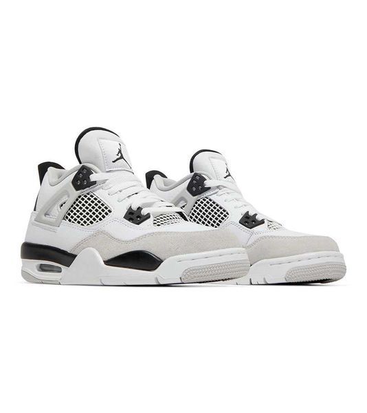 Кросівки Jordan Retro 4 White Black 09435-07781-Білий-36 фото
