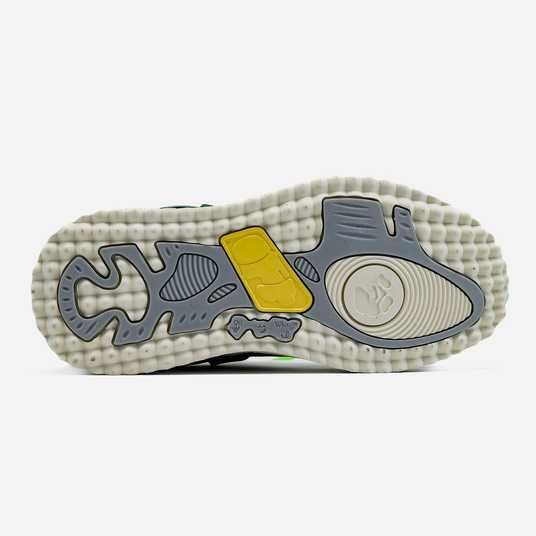 Купити Кросівки OFF-WHITE Sponge Mid Top White Green 18373-Зелений