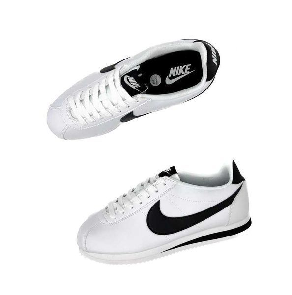 Кросівки Nike Cortez "White/Black" 01556-Білий-41 фото