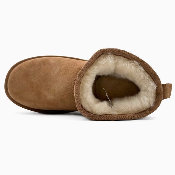 Угги на платформі UGG Ultra Mini Platform Ginger 14234-Каштановий-36 фото