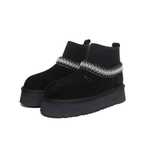 UGG Tasman Platform Sock 19482-Чорний-36 фото
