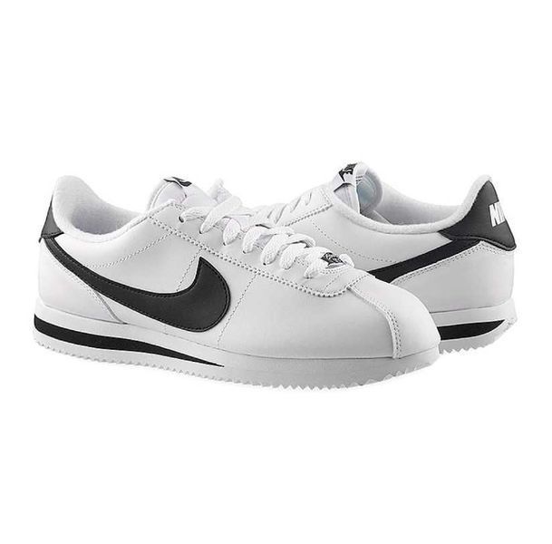 Кросівки Nike Cortez "White/Black" 01556-Білий-41 фото