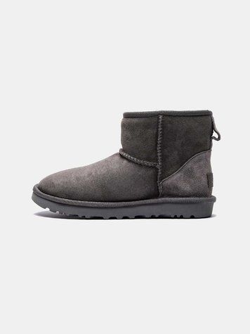 Угги UGG Classic Mini Grey Suede 05005-Темно-сірий-36 фото