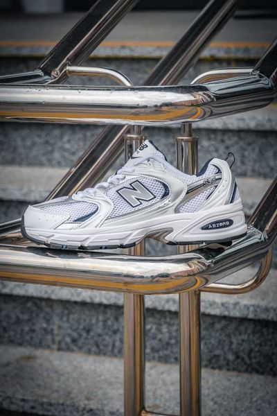 Кросівки New Balance 530 White Silver 03541-Сріблястий-36 фото