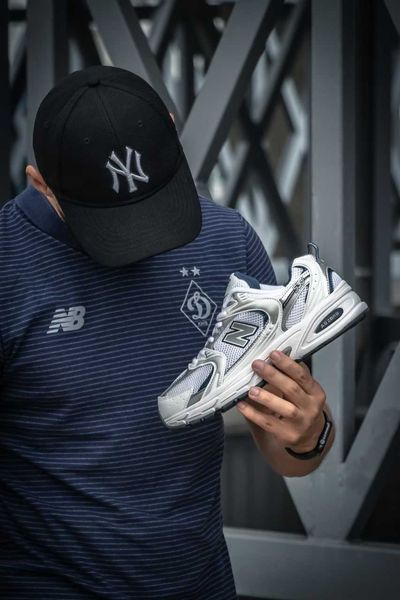 Кросівки New Balance 530 White Silver 03541-Сріблястий-36 фото