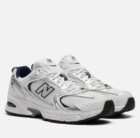 Кросівки New Balance 530 White Silver 03541-Сріблястий-36 фото