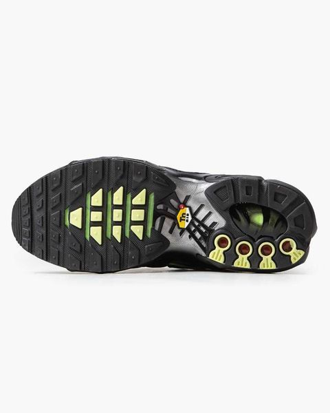 Кросівки Nike Air Max Plus TN Black Silver Green 09118-Чорний-40 фото