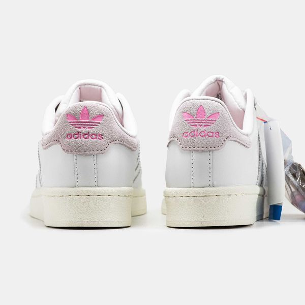 Кросівки Adidas Superstar White Pink 17373-Рожевий-37 фото