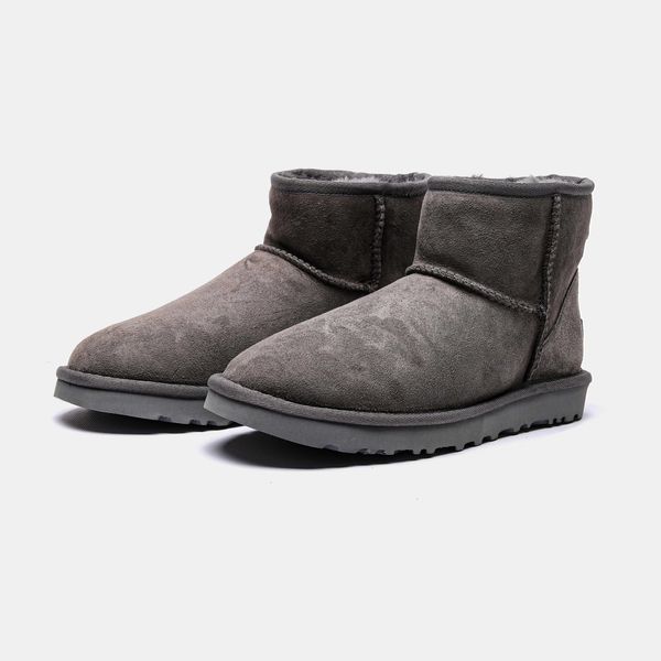 Угги UGG Classic Mini Grey Suede 05005-Темно-сірий-36 фото