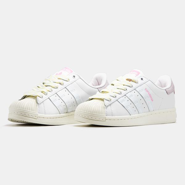 Кросівки Adidas Superstar White Pink 17373-Рожевий-37 фото