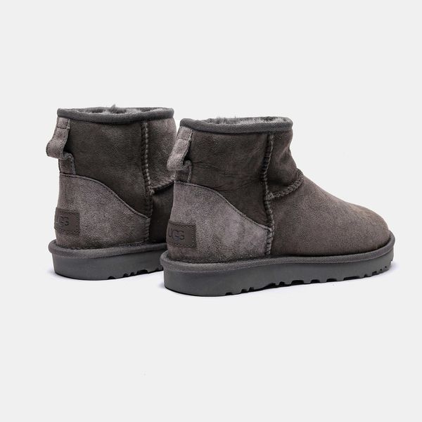 Угги UGG Classic Mini Grey Suede 05005-Темно-сірий-36 фото