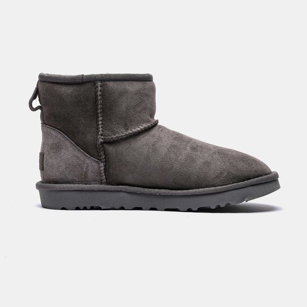 Угги UGG Classic Mini Grey Suede 05005-Темно-сірий-36 фото