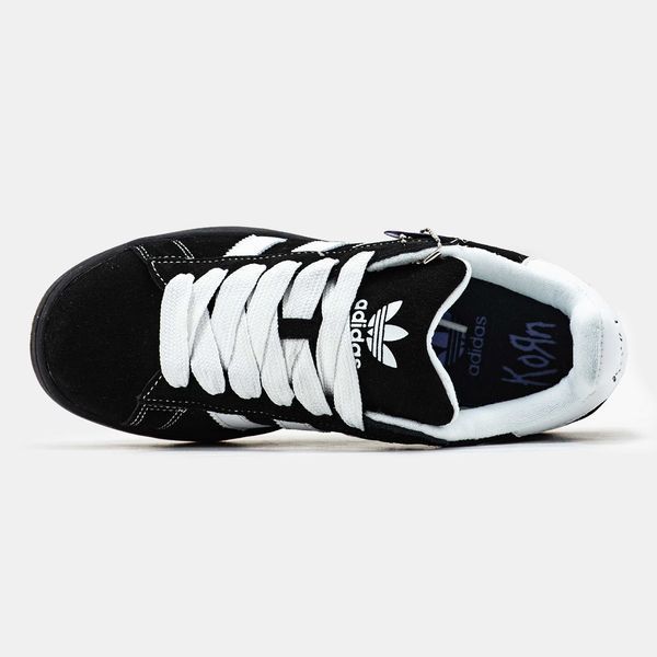 Кросівки Adidas Campus x Korn Black White 14542-Чорний-36 фото