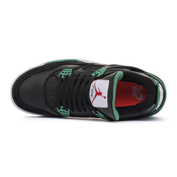 Кросівки Jordan 4 Black Green White 13556-Зелений-36 фото