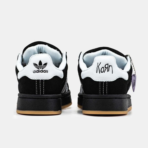 Кросівки Adidas Campus x Korn Black White 14542-Чорний-36 фото