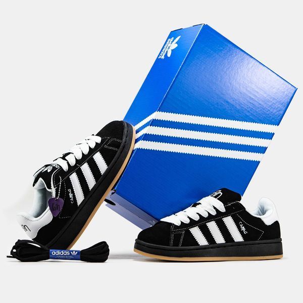 Кросівки Adidas Campus x Korn Black White 14542-Чорний-36 фото