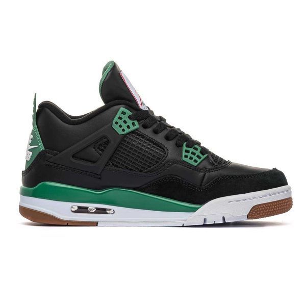 Кросівки Jordan 4 Black Green White 13556-Зелений-36 фото